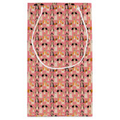 Petit Sac Cadeau Citrouille de chien fantôme d'Halloween (Dos)