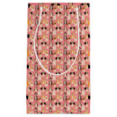 Petit Sac Cadeau Citrouille de chien fantôme d'Halloween (Devant)