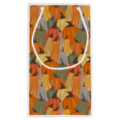 Petit Sac Cadeau Citrouilles cosy (Dos)