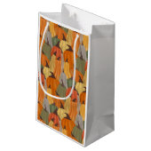 Petit Sac Cadeau Citrouilles cosy (Dos Angle)