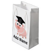 Petit Sac Cadeau Cochon de finition mignon (Dos Angle)