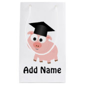 Petit Sac Cadeau Cochon de finition mignon (Devant)