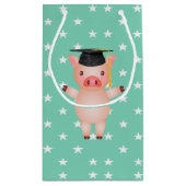 Petit Sac Cadeau Cochon et étoiles (Dos)