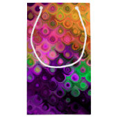 Petit Sac Cadeau Cocktail malfaisant de Halloween de citrouille (Dos)