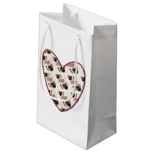 Petit Sac Cadeau Cœur de Truffe