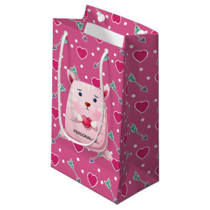 Petit Sac Cadeau Coeur mignon de Kitty