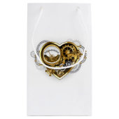 Petit Sac Cadeau Coeur vapeur avec un manomètre (Dos)