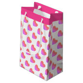 Petit Sac Cadeau Coeurs roses Ipanema (Dos Angle)