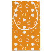 Petit Sac Cadeau Coeurs stylisés motif 8 (Dos)