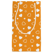 Petit Sac Cadeau Coeurs stylisés motif 8 (Devant)