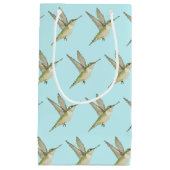 Petit Sac Cadeau Colibri féminin (Devant)