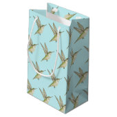 Petit Sac Cadeau Colibri féminin (Dos Angle)