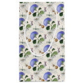 Petit Sac Cadeau Collage Hydrangea (Dos)