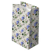 Petit Sac Cadeau Collage Hydrangea (Dos Angle)