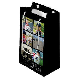 Petit Sac Cadeau Collage multi fait sur commande d'image de