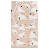 Petit Sac Cadeau Collection d'animaux de l'Arctique - Phoques (Dos)