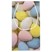 Petit Sac Cadeau Collection de bonbons d'oeufs de Pâques (Dos)