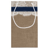 Petit Sac Cadeau Collection de Mariages de tournesol rustique - Mar (Dos)