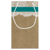 Petit Sac Cadeau Collection de Mariages de tournesol rustique - Tur (Dos)