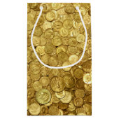 Petit Sac Cadeau collection de pièces en or (Dos)