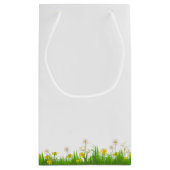 Petit Sac Cadeau Coller le chou avec lunettes vertes (Dos)