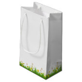 Petit Sac Cadeau Coller le chou avec lunettes vertes (Dos Angle)