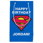 Petit Sac Cadeau Comics DC | Superman | Logo classique (Devant)