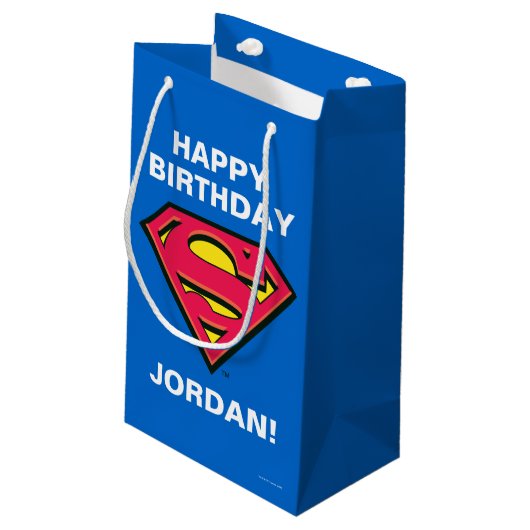 Petit Sac Cadeau Comics DC | Superman | Logo classique (Dos Angle)
