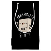 Petit Sac Cadeau Commander En Chemise Drôle Clavier Pun Dark BG (Devant)