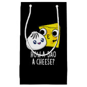 Petit Sac Cadeau Comment A-Bao Un Fromage Amusant Pun de nourriture (Devant)