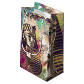 Petit Sac Cadeau Composition en Roi Tut Mask Abstract (Dos Angle)