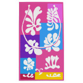 Petit Sac Cadeau Conception Abstraite colorée personnalisée | (Dos)