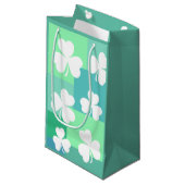 Petit Sac Cadeau Conception abstraite moderne | Saint Patrick's Day (Devant Angle)