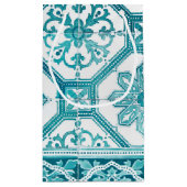 Petit Sac Cadeau Conception bleue portugaise traditionnelle de (Dos)