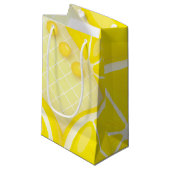Petit Sac Cadeau Conception de citron (Devant Angle)