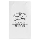 Petit Sac Cadeau Conception de devis papa spécial (Dos)