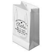 Petit Sac Cadeau Conception de devis papa spécial (Devant Angle)