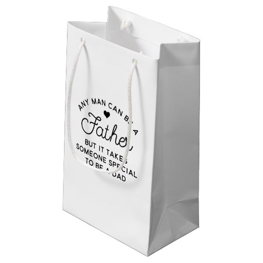 Petit Sac Cadeau Conception de devis papa spécial (Dos Angle)