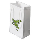 Petit Sac Cadeau Conception de dragon volant (Dos Angle)