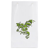 Petit Sac Cadeau Conception de dragon volant (Devant)