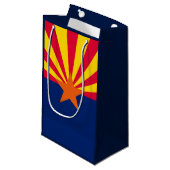Petit Sac Cadeau Conception de drapeau d'état de l'Arizona (Devant Angle)
