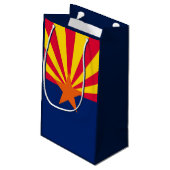 Petit Sac Cadeau Conception de drapeau d'état de l'Arizona (Dos Angle)