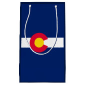 Petit Sac Cadeau Conception de drapeau d'état du Colorado (Devant)