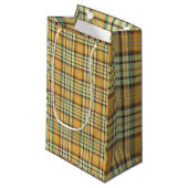 Petit Sac Cadeau Conception de plaid classique (Devant Angle)