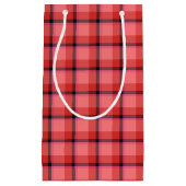 Petit Sac Cadeau Conception de tartan (Devant)