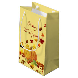 Petit Sac Cadeau Conception de Thanksgiving