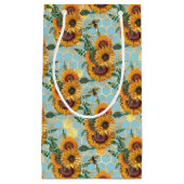 Petit Sac Cadeau Conception des séries tournesol et abeille Dix (Devant)