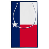Petit Sac Cadeau Conception du drapeau de l'État du Texas (Dos)