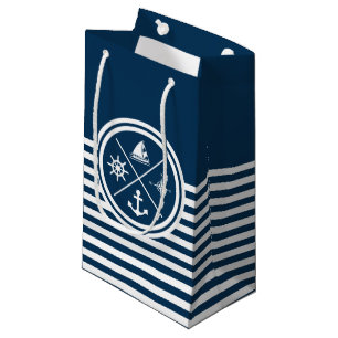 Petit Sac Cadeau Conception orientée nautique