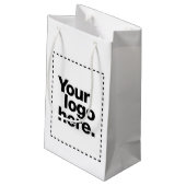 Petit Sac Cadeau Concevez votre propre (Dos Angle)